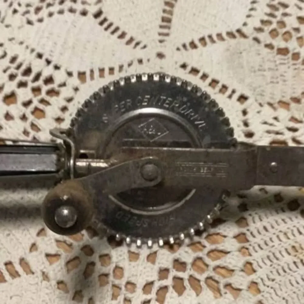Vintage A&J Super Center Drive Hand Mixer Egg Beater